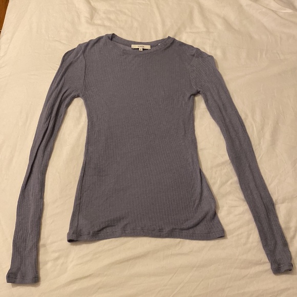 NWOT Vince Ribbed Long Sleeve Crew - Picture 7 of 7